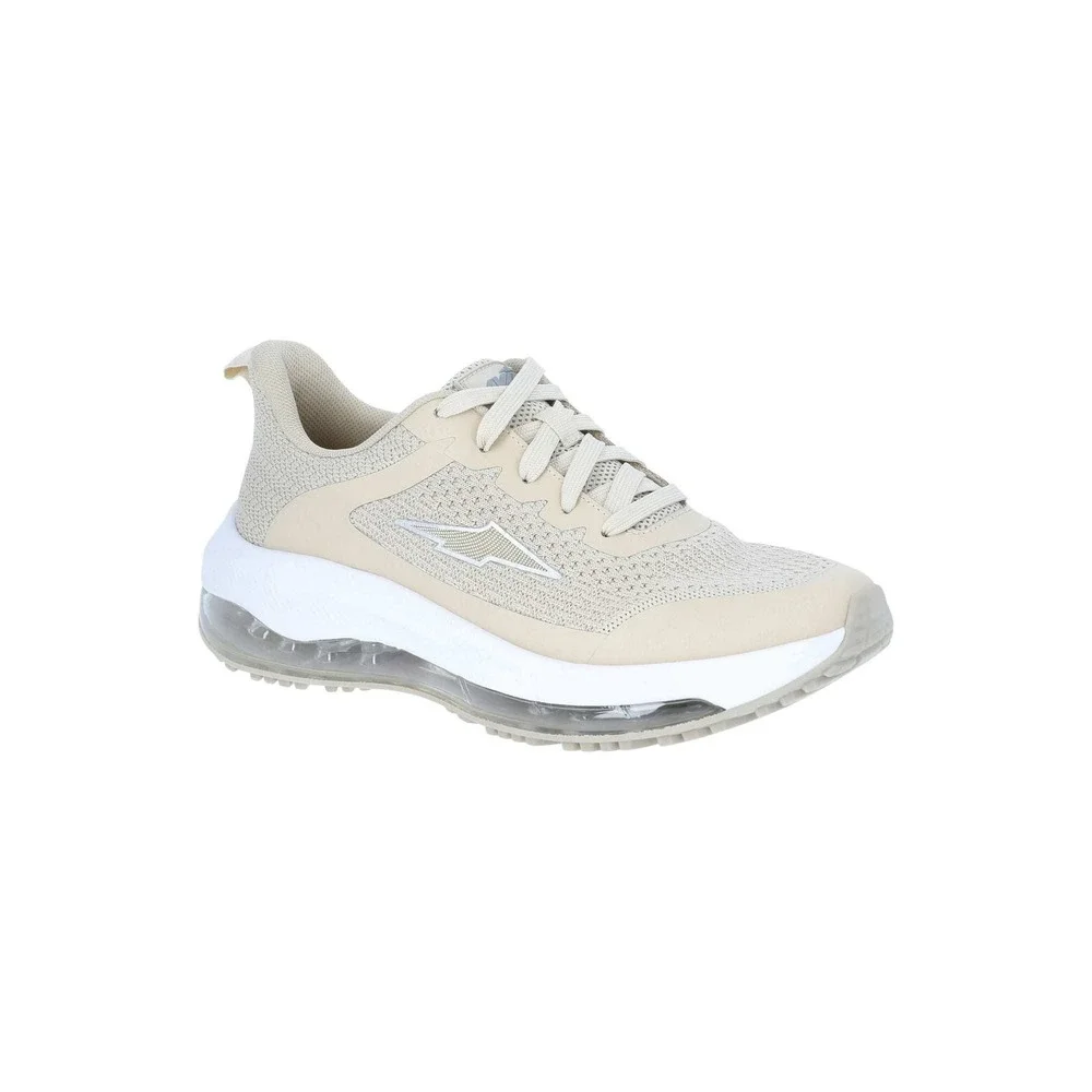 Avia O2 Air 360 AV-O2-AIR-360 Womens Beige Knit Athletic Walking Shoes Size 9.5